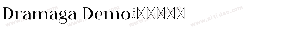 Dramaga Demo字体转换